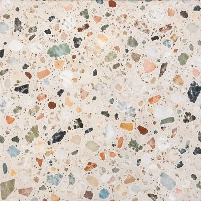 Colorful Terrazzo Surface Texture Background