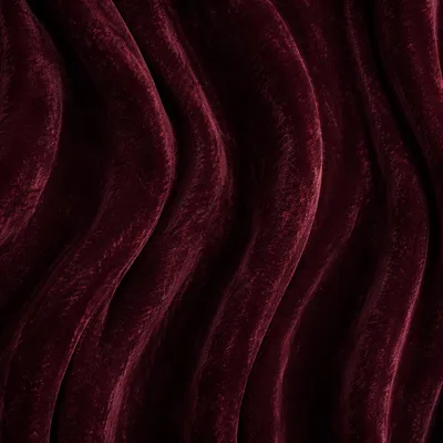Deep Burgundy Velvet Fold Texture Background