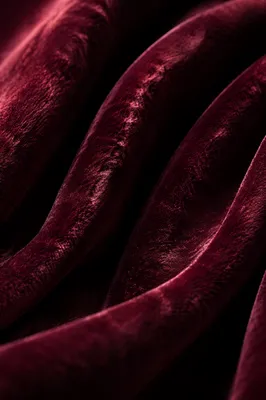 Deep Burgundy Velvet Fabric Texture