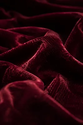 Deep Burgundy Velvet Fabric Texture Background