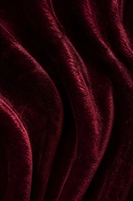 Deep Burgundy Velvet Folded Texture Background