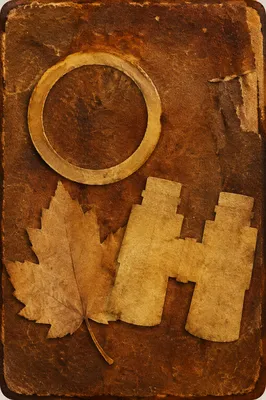 Distressed Vintage Parchment Paper Background