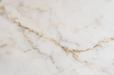 Elegant White Marble with Gold Veins