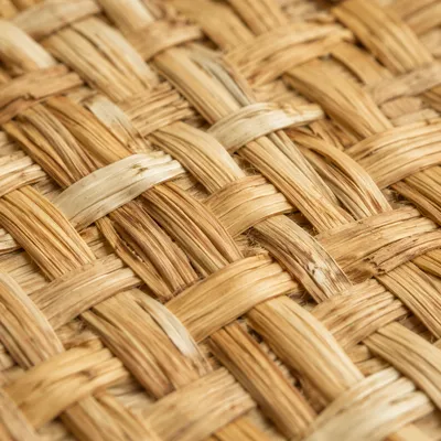Natural Woven Basket Texture in Warm Light