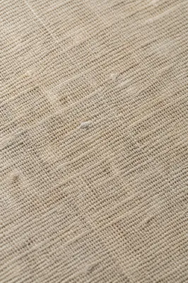 Neutral Woven Linen Placemat Texture Background
