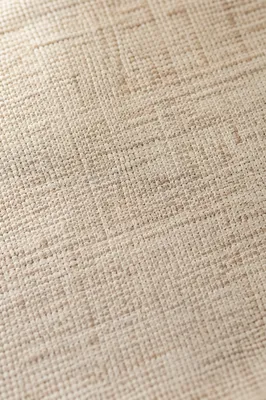 Neutral Woven Linen Placemat Background Texture