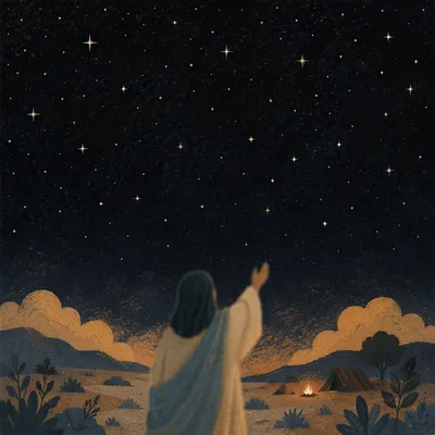 Abraham Under Stars of God's Promise