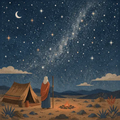 Abraham Beneath the Stars of Promise