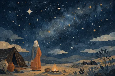 Abraham Beneath the Stars of Promise