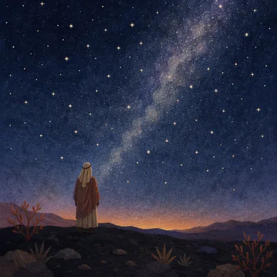 Abraham Beneath the Promised Starry Sky