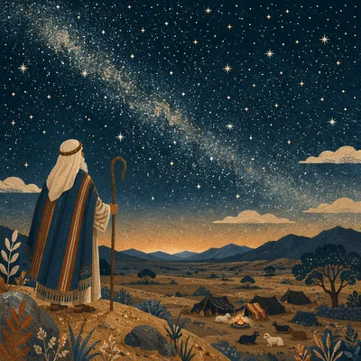 Abraham Beneath the Promised Starry Sky