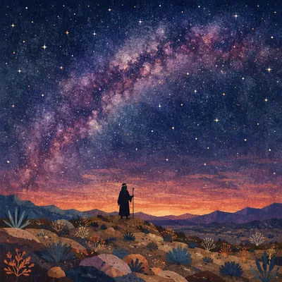 Abraham Beneath Countless Promise Stars
