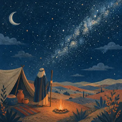 Abraham Beneath the Promised Starry Sky