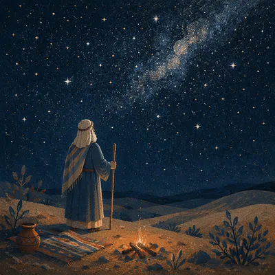 Abraham Under the Promised Stars