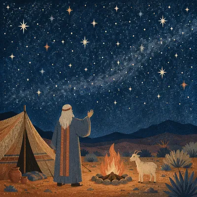 Abraham Under the Promised Starry Sky