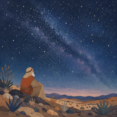 Abraham Beneath Stars of Promise