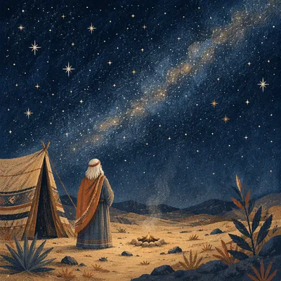 Abraham Beneath Stars of God’s Promise