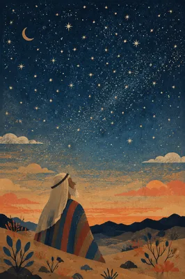 Abraham Gazing at Countless Stars