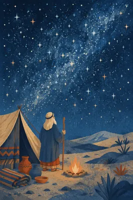 Abraham Beneath Stars of God’s Promise