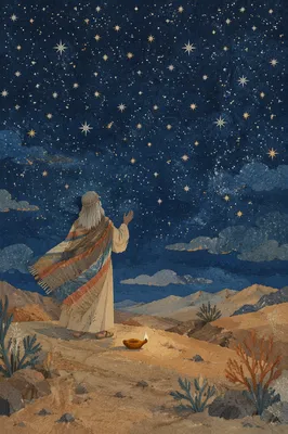 Abraham Beneath Stars of Promise