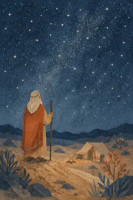 Abraham Under the Promise-Filled Starry Sky