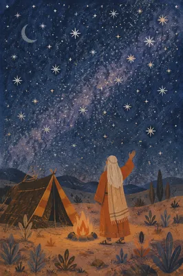 Abraham Under Countless Promised Stars