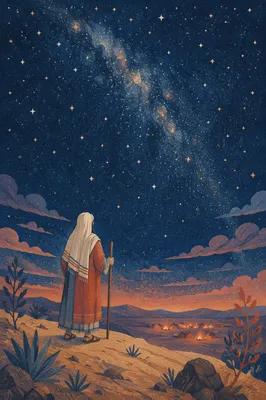 Abraham Beneath the Promised Starry Sky