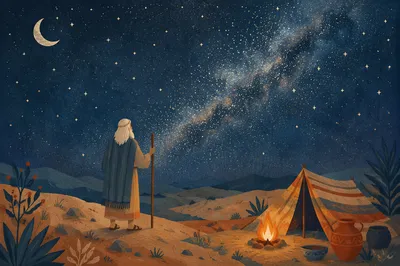 Abraham Under the Starry Promise Sky