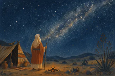 Abraham Under Countless Stars of Promise