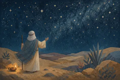 Abraham Under Countless Stars of Promise