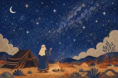 Abraham Beneath the Promised Stars