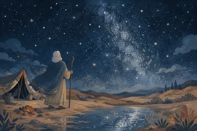 Abraham Under Countless Stars of Promise