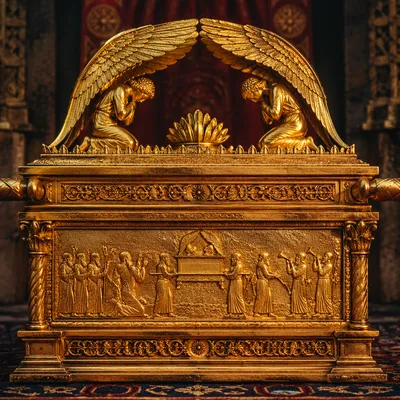Golden Ark Cherubim in Divine Glory