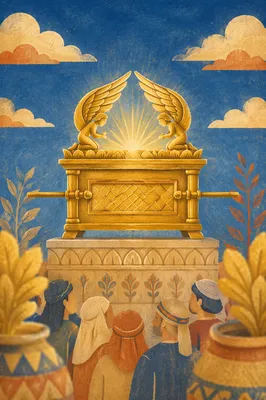 Golden Ark of the Covenant in Glory