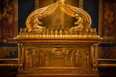 Golden Ark Cherubim in Divine Glory
