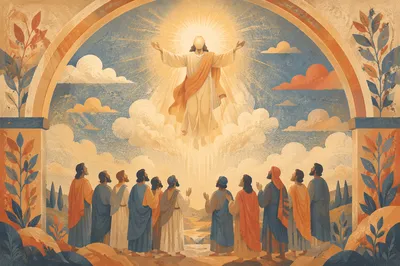 Ascension of Jesus in Golden Sanctuary
