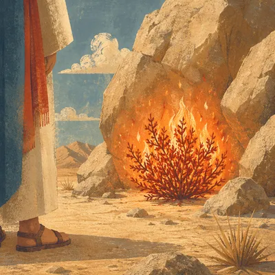 Moses Before the Burning Bush