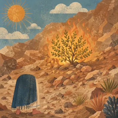 Moses Before the Burning Bush