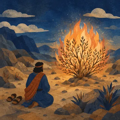 Moses Before the Burning Bush