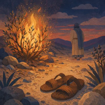 Moses Before the Burning Bush