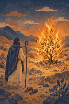 Moses Before the Burning Bush