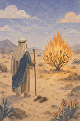 Moses Before the Burning Bush