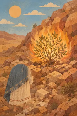 Moses Before the Burning Bush