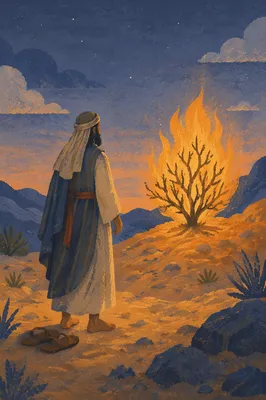Moses Before the Burning Bush