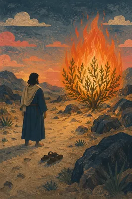 Moses Before the Burning Bush