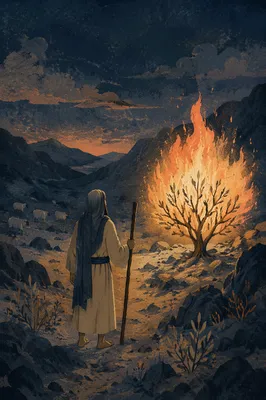 Moses Before the Burning Bush