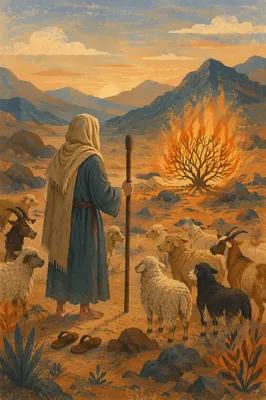 Moses Before the Burning Bush