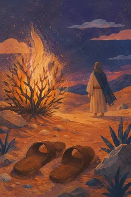 Moses Before the Burning Bush