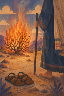 Moses Before the Burning Bush