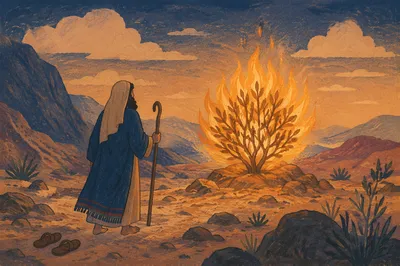 Moses Before the Burning Bush